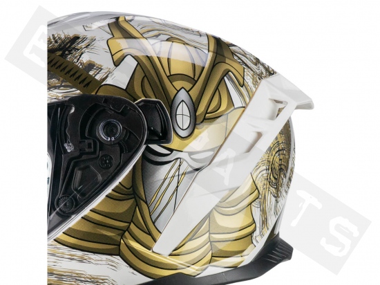 Helm Full Face 363s Shot Nippo Bianco Oro Xs (53-54cm)